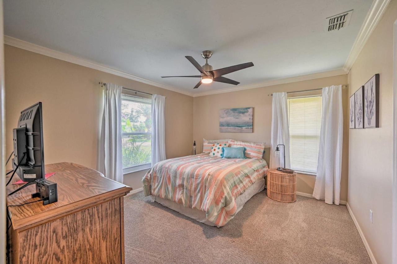 Waterfront Lake Placid Escape With Dock And Lanai Exterior photo